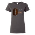 thumbnail image 1 of Wild Bobby Football Fingerprint It's in My DNA Sports Women Graphic Tee, 1 of 6