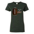 thumbnail image 1 of Wild Bobby Football Fingerprint It's in My DNA Sports Women Graphic Tee, 1 of 6