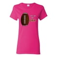 thumbnail image 1 of Wild Bobby Football Fingerprint It's in My DNA Sports Women Graphic Tee, 1 of 6
