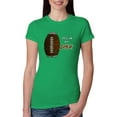 thumbnail image 1 of Wild Bobby Football Fingerprint It's in My DNA Sports Women Slim Fit Junior Tee, 1 of 6