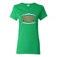 thumbnail image 1 of Wild Bobby, Football Mom, Sports, Women Graphic Tee, Kelly, X-Large, 1 of 4
