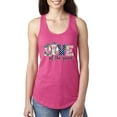 thumbnail image 1 of Wild Bobby, For the Love of the Game Sports Ladies Racerback Tank Top, Raspberry, X-Large, 1 of 5
