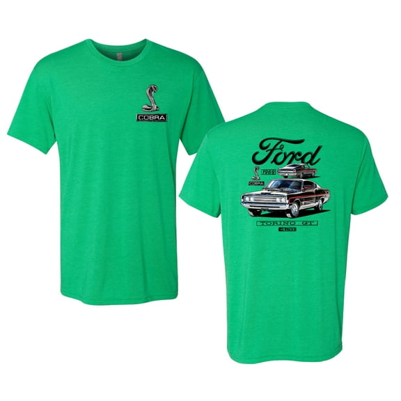 Wild Bobby Ford 1969 Torino GT 428 Classic Vintage Car Lover Men Premium Tri Blend Tee