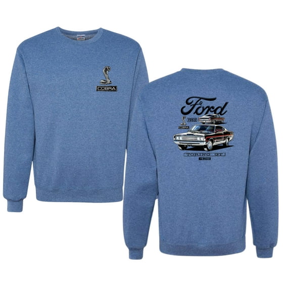 Wild Bobby Ford 1969 Torino GT 428 Classic Vintage Car Lover Unisex Crewneck Sweatshirt