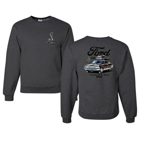 Wild Bobby Ford 1969 Torino GT 428 Classic Vintage Car Lover Unisex Crewneck Sweatshirt