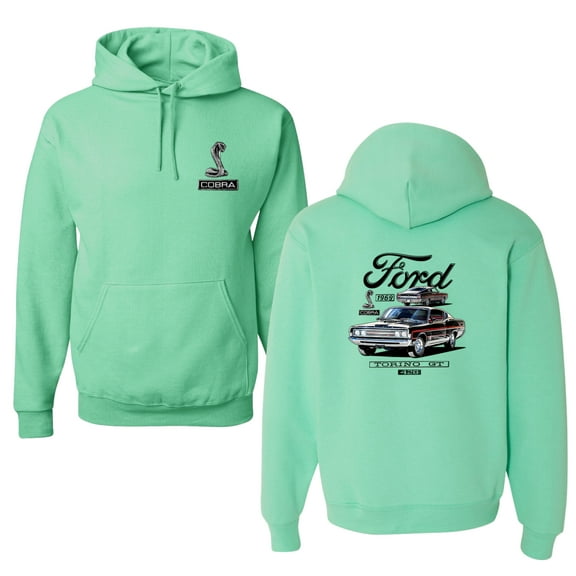 Wild Bobby Ford 1969 Torino GT 428 Classic Vintage Car Lover Unisex Hoodie Sweatshirt