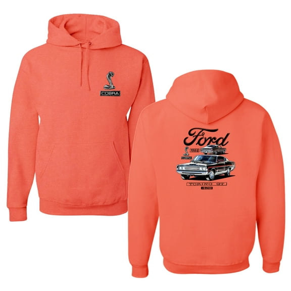 Wild Bobby Ford 1969 Torino GT 428 Classic Vintage Car Lover Unisex Hoodie Sweatshirt