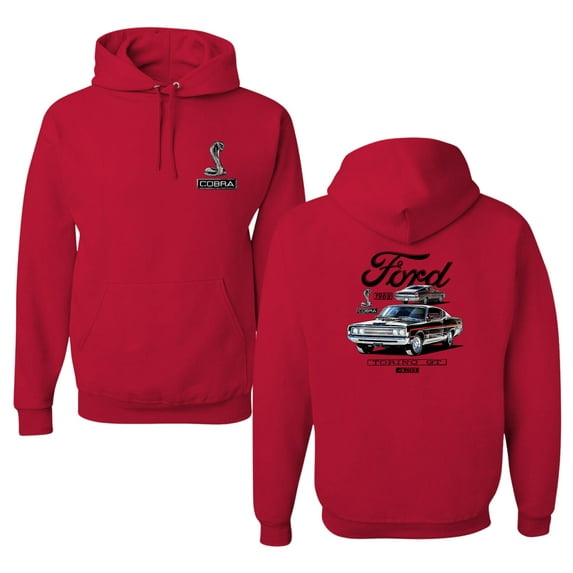 Wild Bobby Ford 1969 Torino GT 428 Classic Vintage Car Lover Unisex Hoodie Sweatshirt