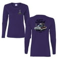 thumbnail image 1 of Wild Bobby Ford 1969 Torino GT 428 Classic Vintage Car Lover Women Graphic Long Sleeve Tee, 1 of 5