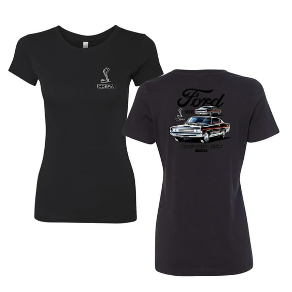 Wild Bobby Ford 1969 Torino GT 428 Classic Vintage Car Lover Women Slim Fit Junior Tee