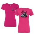 thumbnail image 1 of Wild Bobby Ford 1969 Torino GT 428 Classic Vintage Car Lover Women Slim Fit Junior Tee, 1 of 5