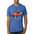 thumbnail image 1 of Wild Bobby, Ford '76 Gran Torino Vintage Car Cars and Trucks Mens Premium Tri Blend T-Shirt, Vintage Royal, Large, 1 of 3