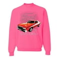 thumbnail image 1 of Wild Bobby, Ford '76 Gran Torino Vintage Car Cars and Trucks Unisex Crewneck Graphic Sweatshirt, Neon Pink, X-Large, 1 of 3