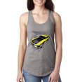 thumbnail image 1 of Wild Bobby, Ford Boss 302 Mustang Horse Power Retro, Cars and Trucks, Women Racerback Tank Top, Heather Grey, Small, 1 of 4