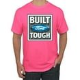 thumbnail image 1 of Wild Bobby, Ford Built Tough, Cars and Trucks, Men Graphic Tee, Neon Pink, Large, 1 of 4