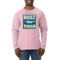 thumbnail image 1 of Wild Bobby, Ford Built Tough, Cars and Trucks, Men Long Sleeve Shirt, Light Pink, X-Large, 1 of 4