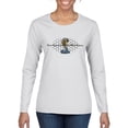 thumbnail image 1 of Wild Bobby, Ford Cobra Powered Honeycomb Grill, Cars and Trucks, Women Graphic Long Sleeve Tee, White, Large, 1 of 4