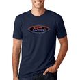 thumbnail image 1 of Wild Bobby, Ford Distressed USA Red White and Blue Tough Logo Cars and Trucks Graphic T-Shirt, 1 of 1