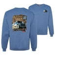thumbnail image 1 of Wild Bobby, Ford F-150 Raptor Built Touch Offroading Hit The Dirt, Cars and Trucks, Front and Back Unisex Crewneck Graphic Sweatshirt, Vintage Heather Blue, 4X-Large, 1 of 4