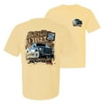 thumbnail image 1 of Wild Bobby, Ford F-150 Raptor Built Touch Offroading Hit The Dirt, Cars and Trucks, Front and Back Garment-Dyed Short Sleeve Tees, Banana, 2XL, 1 of 3