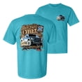 thumbnail image 1 of Wild Bobby, Ford F-150 Raptor Built Touch Offroading Hit The Dirt, Cars and Trucks, Front and Back Garment-Dyed Short Sleeve Tees, Blue Lagoon, Small, 1 of 3