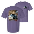 thumbnail image 1 of Wild Bobby, Ford F-150 Raptor Built Touch Offroading Hit The Dirt, Cars and Trucks, Front and Back Garment-Dyed Short Sleeve Tees, Purple, Small, 1 of 3