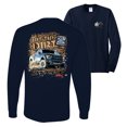 thumbnail image 1 of Wild Bobby,Ford F-150 Raptor Built Touch Offroading Hit the Dirt Cars and Trucks Front and Back Mens Long Sleeve Shirt, Navy, Medium, 1 of 2