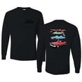 thumbnail image 1 of Wild Bobby Ford Fairlane GT 427 Red Blue Green Classic Vintage Car Lover Men Long Sleeve Shirt, 1 of 5
