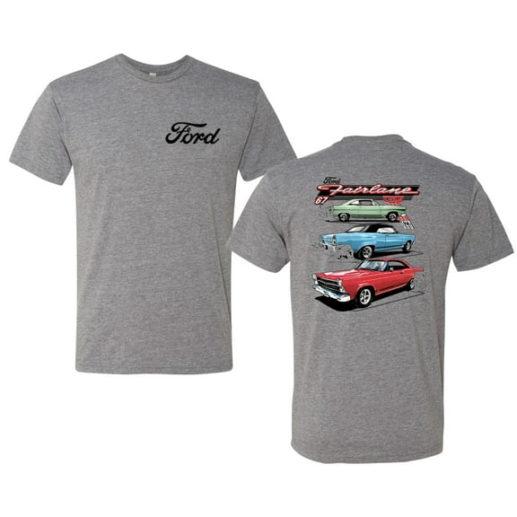 Wild Bobby Ford Fairlane GT 427 Red Blue Green Classic Vintage Car Lover Men Premium Tri Blend Tee