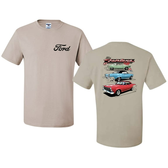 Wild Bobby Ford Fairlane GT 427 Red Blue Green Classic Vintage Car Lover Men Tee