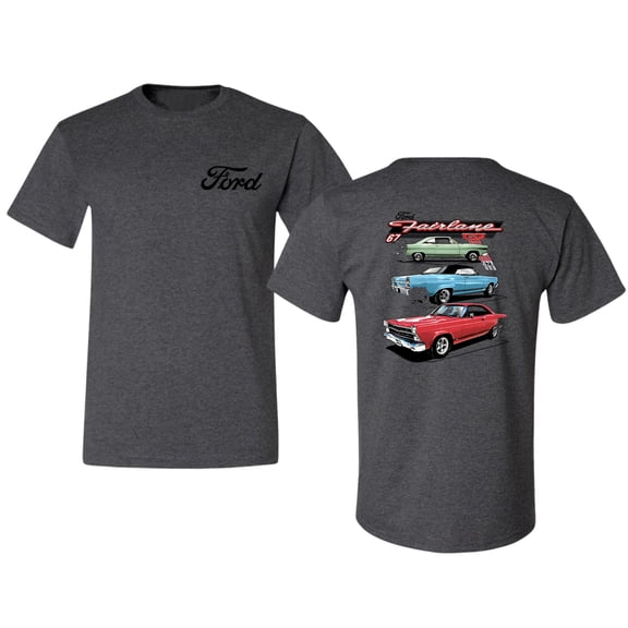 Wild Bobby Ford Fairlane GT 427 Red Blue Green Classic Vintage Car Lover Men Tee