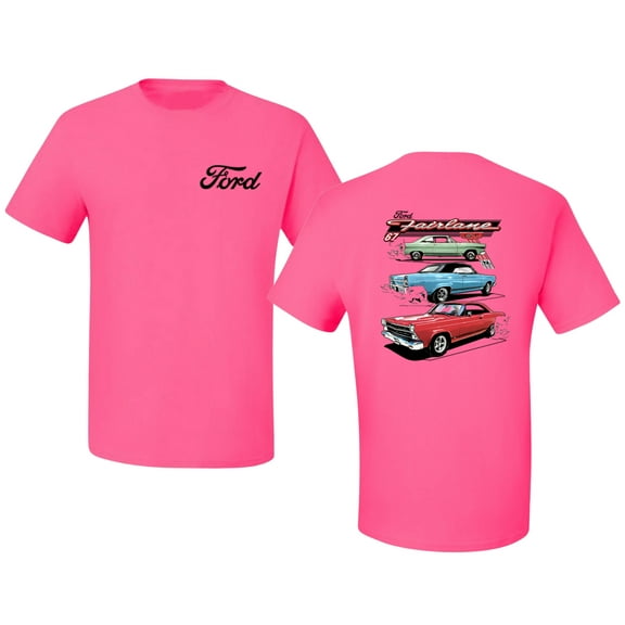 Wild Bobby Ford Fairlane GT 427 Red Blue Green Classic Vintage Car Lover Men Tee