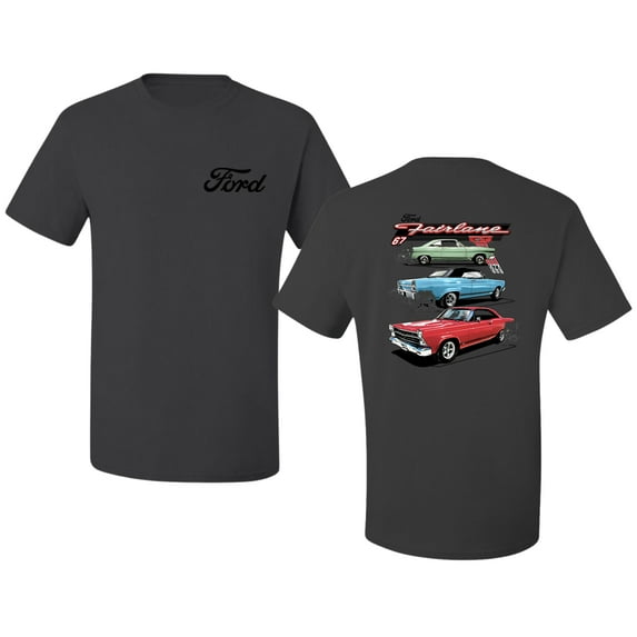 Wild Bobby Ford Fairlane GT 427 Red Blue Green Classic Vintage Car Lover Men Tee