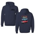 thumbnail image 1 of Wild Bobby Ford Fairlane GT 427 Red Blue Green Classic Vintage Car Lover Unisex Hoodie Sweatshirt, 1 of 5