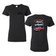 thumbnail image 1 of Wild Bobby Ford Fairlane GT 427 Red Blue Green Classic Vintage Car Lover Women Graphic Tee, 1 of 5