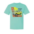 thumbnail image 1 of Wild Bobby, Ford Free Wheelin 1978 Bronco Classic Rasta 70s, Cars and Trucks, Garment-Dyed Washed Look Short Sleeve Tees, Mint, X-Large, 1 of 3