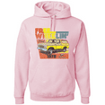 thumbnail image 1 of Wild Bobby, Ford Free Wheelin 1978 Bronco Classic Rasta 70s Cars and Trucks Graphic Hoodie Sweatshirt, 1 of 1