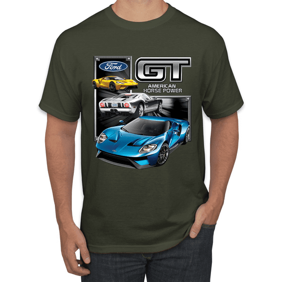 Wild Bobby, Ford GT American Horse Power Mustang Cars and Trucks Graphic T-Shirt