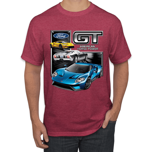 Wild Bobby, Ford GT American Horse Power Mustang Cars and Trucks Graphic T-Shirt