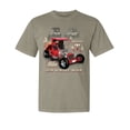 thumbnail image 1 of Wild Bobby, Ford Model T Roadster 1923 Old School Ride Classic Vintage, Cars and Trucks, Garment-Dyed Washed Look Short Sleeve Tees, Sand, 2XL, 1 of 3