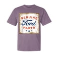thumbnail image 1 of Wild Bobby, Ford Motors | Genuine Parts Sign, Cars and Trucks, Garment-Dyed Washed Look Short Sleeve Tees, Rosewood, Large, 1 of 3