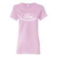 thumbnail image 1 of Wild Bobby, Ford Motors an American Classic, Cars and Trucks, Women Graphic Tee, Light Pink, Small, 1 of 4
