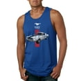 thumbnail image 1 of Wild Bobby, Ford Mustang 50 Years, Cars and Trucks, Men Graphic Tank Top, Royal, XX-Large, 1 of 4