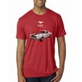 thumbnail image 1 of Wild Bobby, Ford Mustang 50 Years, Cars and Trucks, Men Premium Tri Blend Tee, Vintage Red, XX-Large, 1 of 4