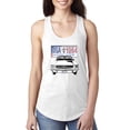 thumbnail image 1 of Wild Bobby, Ford Mustang Country USA 1964 Vintage American License Plate, Cars and Trucks, Women Racerback Tank Top, White, X-Large, 1 of 4