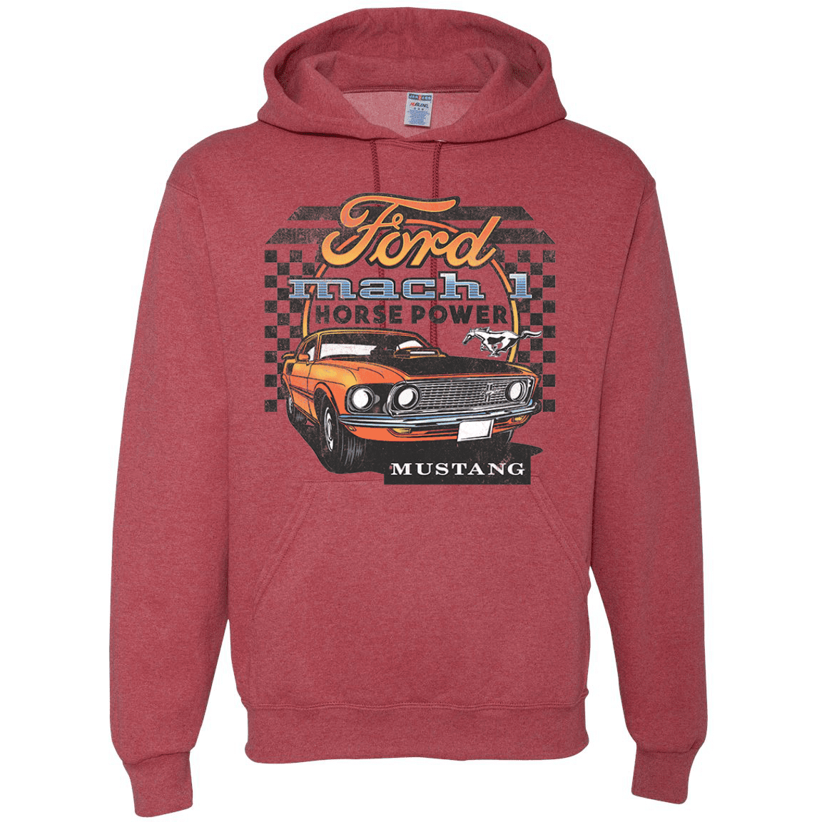 Wild Mustang Graphic Crewneck Sweatshirt main image 1