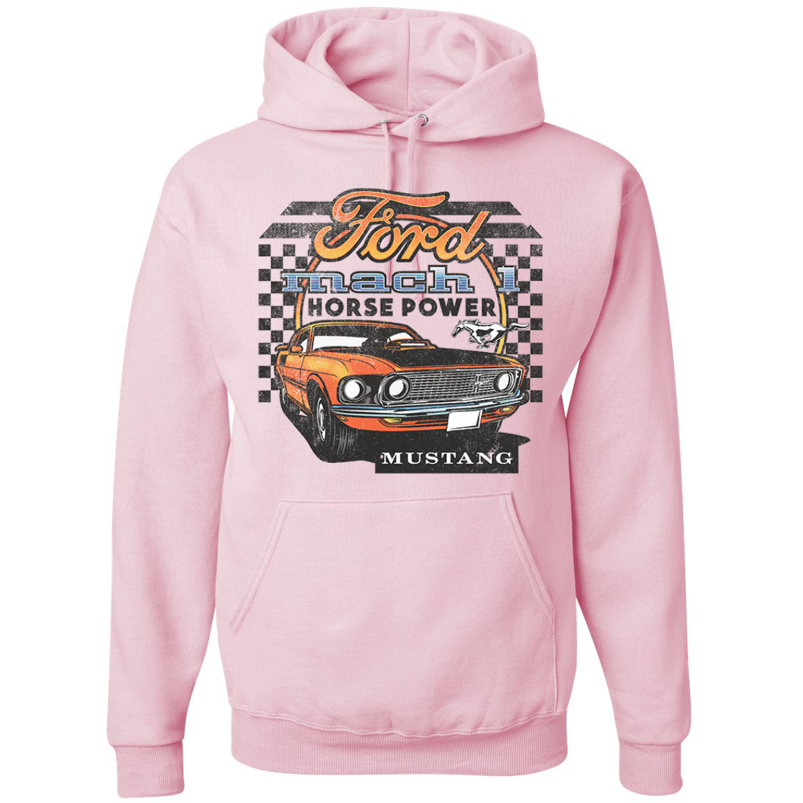 Wild Mustang Graphic Crewneck Sweatshirt main image 0