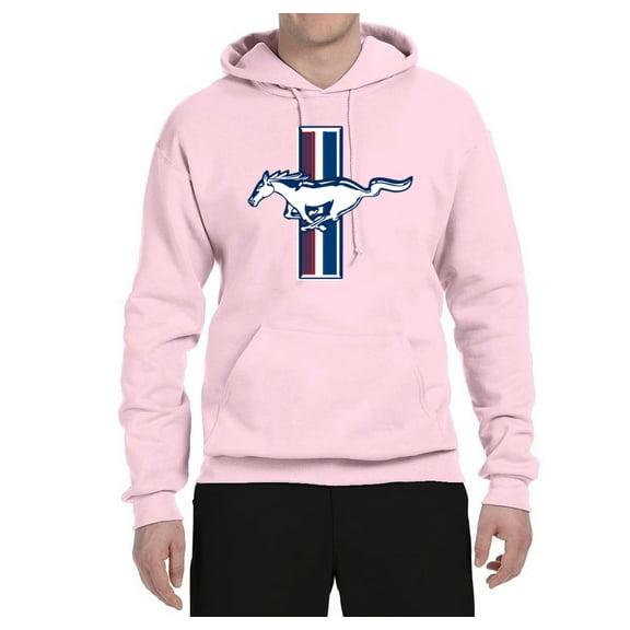 Wild Bobby Ford Mustang Retro USA Vintage Logo Classic Bar, Cars and Trucks Unisex Hoodie Sweatshirt