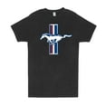 thumbnail image 1 of Wild Bobby Ford Mustang Retro USA Vintage Logo Classic Bar, Cars and Trucks Unisex Vintage T-Shirt, 1 of 6