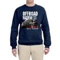 thumbnail image 1 of Wild Bobby, Ford Offroad Machine Classic Built Tough 4x4 Off Road, Cars and Trucks, Unisex Crewneck Graphic Sweatshirt, Vintage Heather Navy, 3X-Large, 1 of 4